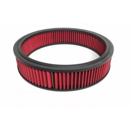 nyrm Oldsmobile Chrome Air Cleaner Washable RED Edelbrock Carburetor Rocket 350