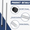 Tandefio 1 Pcs Anode Rod for Hot Water Heater Aluminum