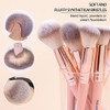 Brochas de Maquillaje Kit 18 Piezas Profesional Sintéticos de Alta