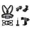 LOMETEB Sujeta Celular En Pecho/ Grabar Video Ciclismo Y Motocicleta