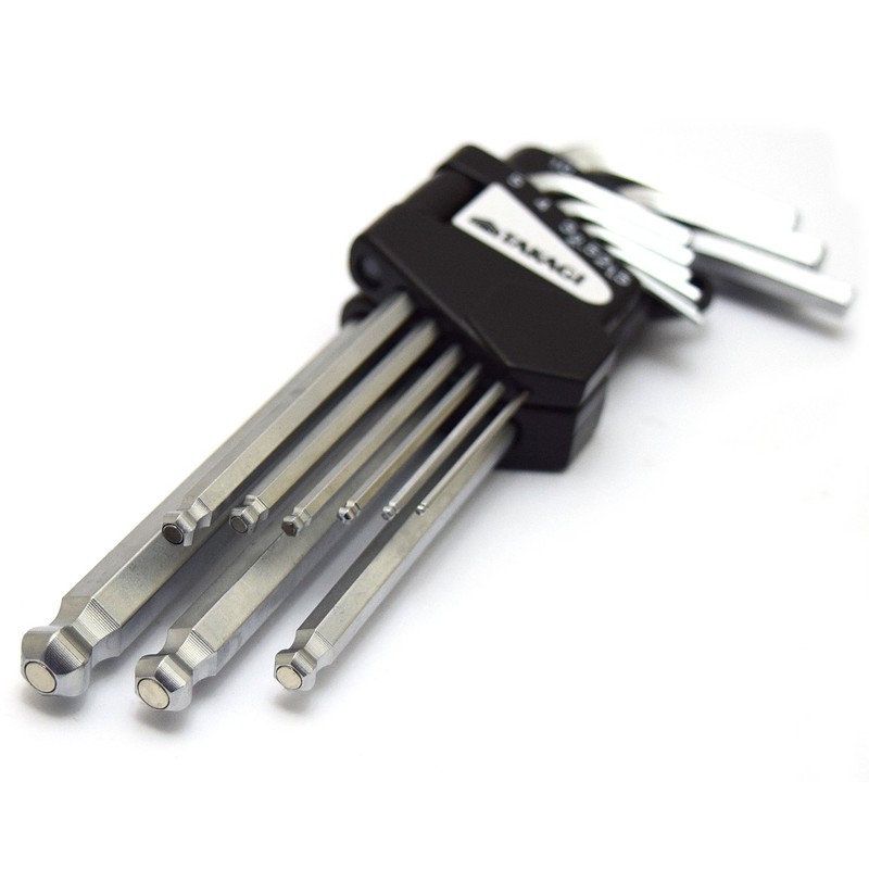 Takagi Hex Wrench Set with Magnets, 9 Pieces