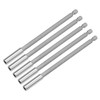 sourcing map 5 Pcs 1/4 Inch Hex Shank by 6