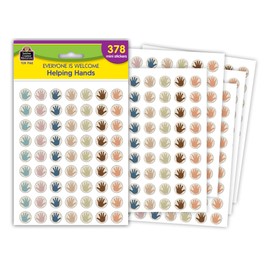 Everyone is Welcome Helping Hands Mini Stickers