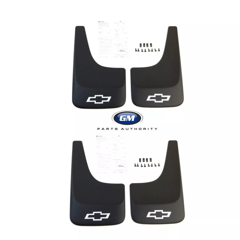 General Motors 2014-2018 Silverado Tahoe Front & Rear Splash Guards