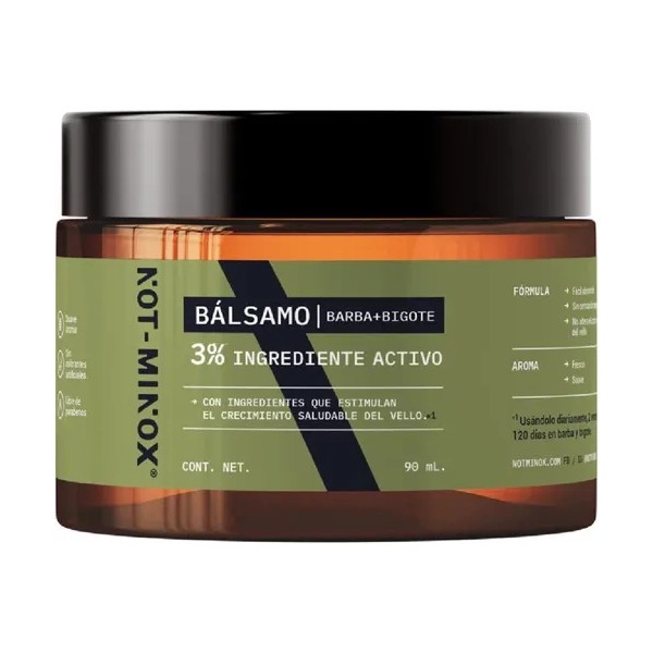 Balsamo Para Crecimiento De Barba Media O Con Huecos Y