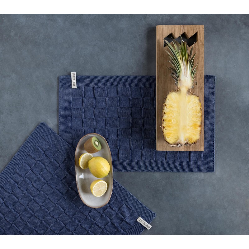 Knit Factory - Plain Place Mat - Table Mats -