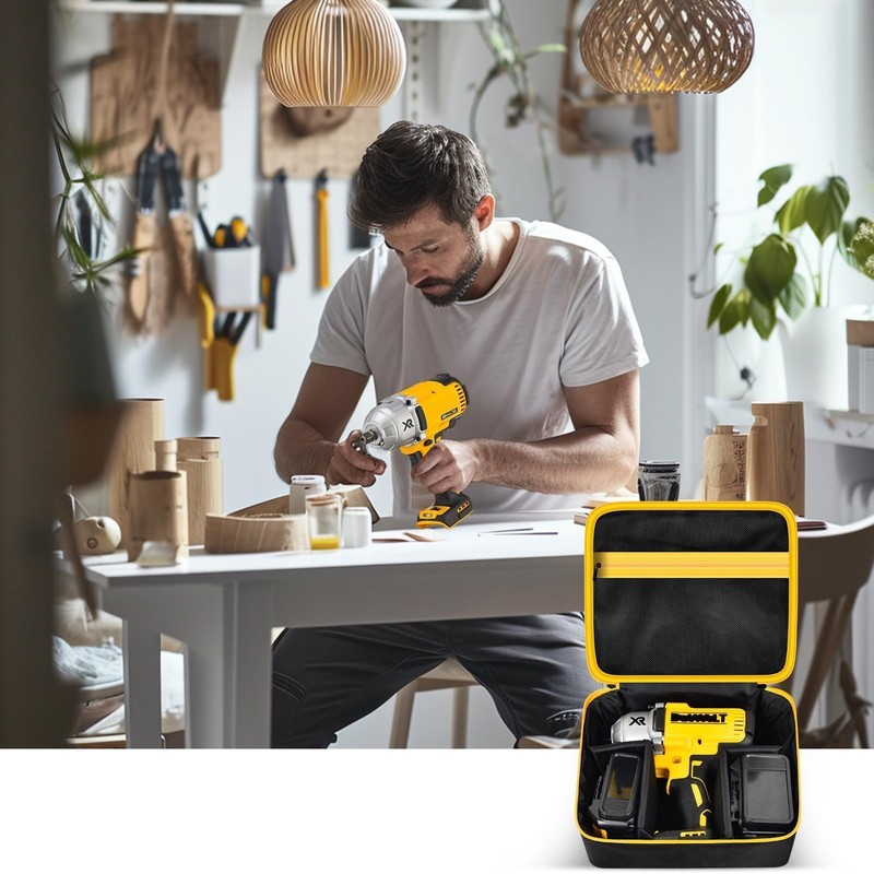 Impact Driver Bag Case Compatible with DEWALT 20V MAX XR