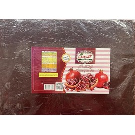 Lavashak Pomegranate Fruit Leather Large With Pulp 400 grams (Lavashak) 1 Piece