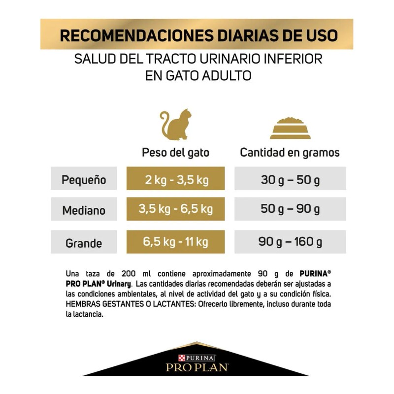 Alimento Gato Adulto Urinary 7.5 Kg Purina Pro Plan