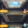 EcoNour RV Magnetic Window Shade for Side Door | Foldable