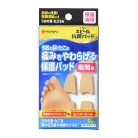 Nichiban SPPSK Foot Care Speel Antibacterial Pad for Fingers