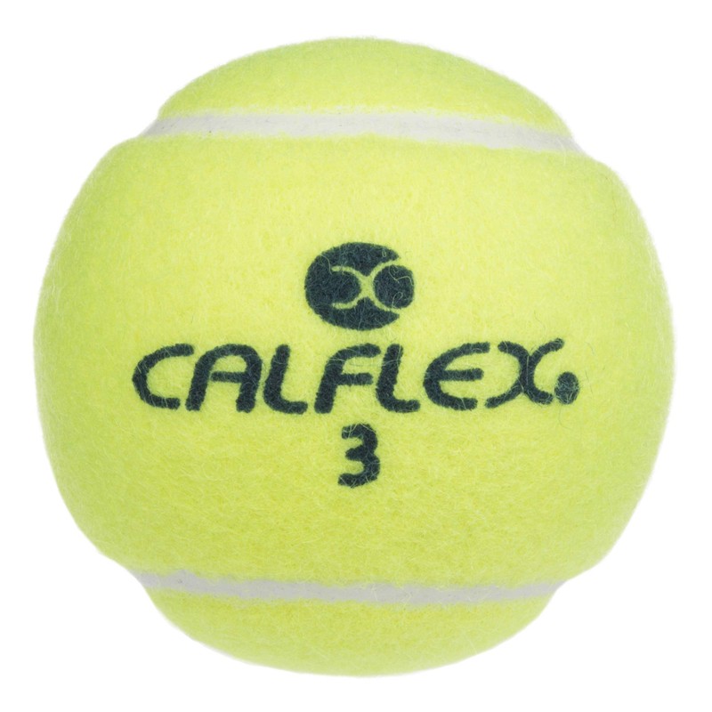 Sakurai Calflex LB-450 Tennis Ball, Hard, Non-Pressure, 2 Balls, Yellow