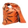 Mandala Crafts Orange Sun Hippie Hobo Bag - Boho Purse