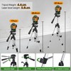 Alloyman Laser Level 4 X 360°Self Leveling with Tripod, 16