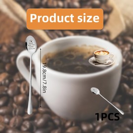 Friend Coffee Spoon Best Friend Gift,Tea Spoon Friends Gifts for Women,Funny Gifts for Women Friends,Friendship Gift Spoons for Lady Girl Enjoy Your Coffee Spoons for Bestie Female