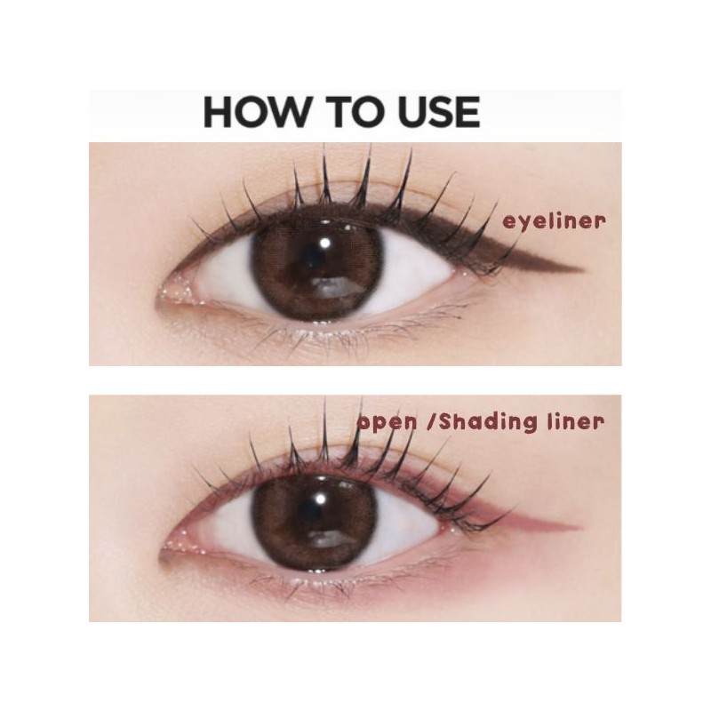MERZY The First Slim Gel Eyeliner 0.05g, Color:GS6 MOUVE ROSE