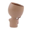 Girl Head Flowerpot Resin Face Planter Succulent Flowerpot Decoration for