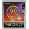 VIVITAR RGB Smiley Face Neon Desk Light With Remote