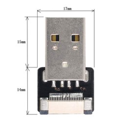 CY CYFPVUSB USB2.0 Male Type-A Connector Male Plug for FPV HDTV Multicopter Aerial Photography
