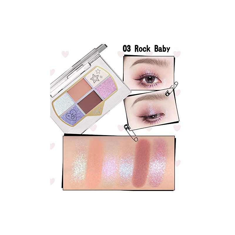 flower knows Flower Nose Cherry love Retro Magnetic Eyeshadow Palette
