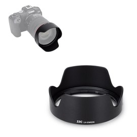 JJC Bayonet Lens Hood Compatible with Canon RF 24-105 mm f4L is USM Lens, Reversible Sun Visor Replaces Canon EW-83N Lens Hood