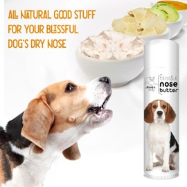 The Blissful Dog Beagle Unscented Nose Butter - Dog Nose Butter, 0.50 Ounce