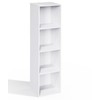 NewBeth 4 Cube Storage Organizer, 4 Tier Cube Low Bookcase