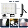 Dibaful 100 W LED Spotlight with Motion Sensor Light Sensor