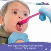 TalkTools Cucharas granate Bumpy (12 unidades)