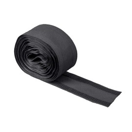 Monoprice Floor Wrap with Hook & Loop Fastener 76mm Diameter 20 Feet Long Black