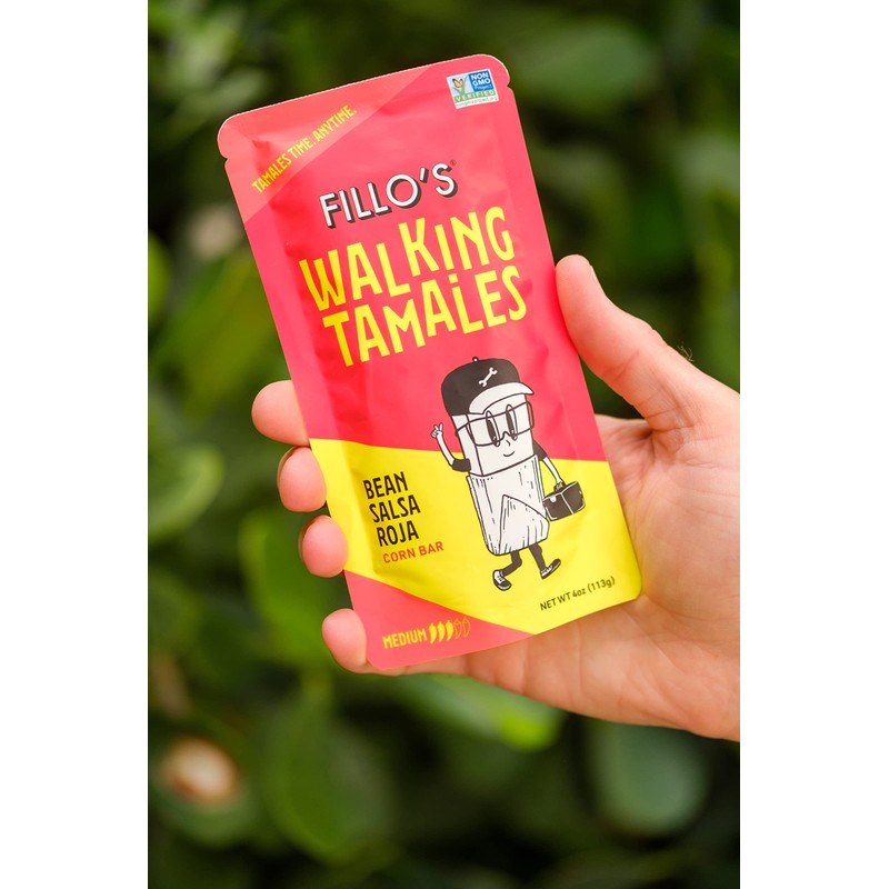 Walking Tamales (Bean Salsa Roja) 7 Pouches/Case
