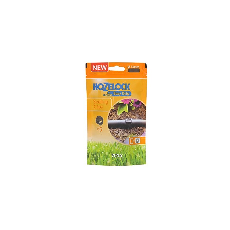 Hozelock 7014 0000 Easy Drip Sealing Clip x 5