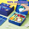 Fimibuke Bento Lunch Box for Kids, Leak Proof Toddler Bento