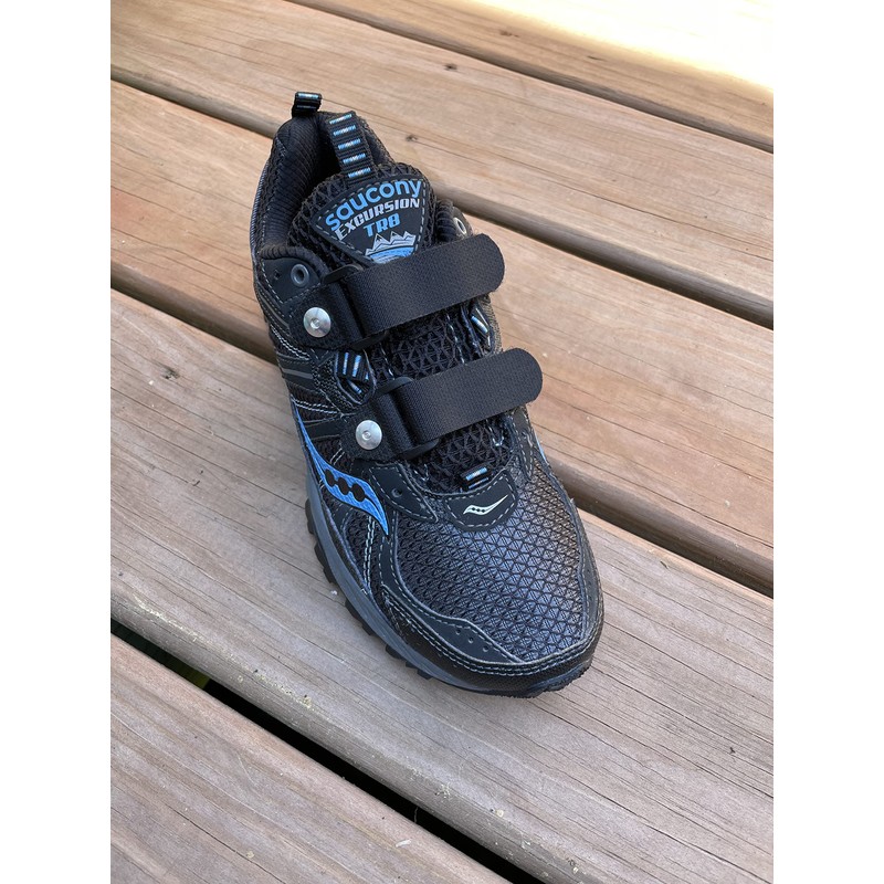 Replace-A-Lace No Tie Shoelaces Touch Close Straps to Replace Laces