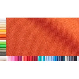 1buy3 Cuff Fabric XXL Sold by the Metre Double: 75 cm Wide, Single: 150 cm wide, 96 % cotton, 4 % elastane, 50 colours to choose from, Jersey