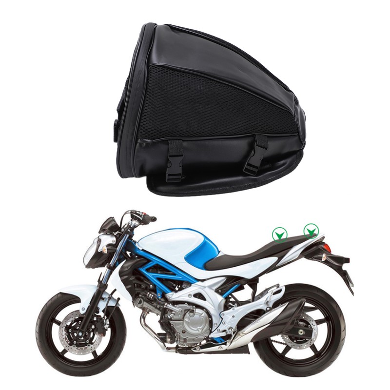 Motorcycle Tail Bag Back Seat Backpack Waterproof Wear Resistant for