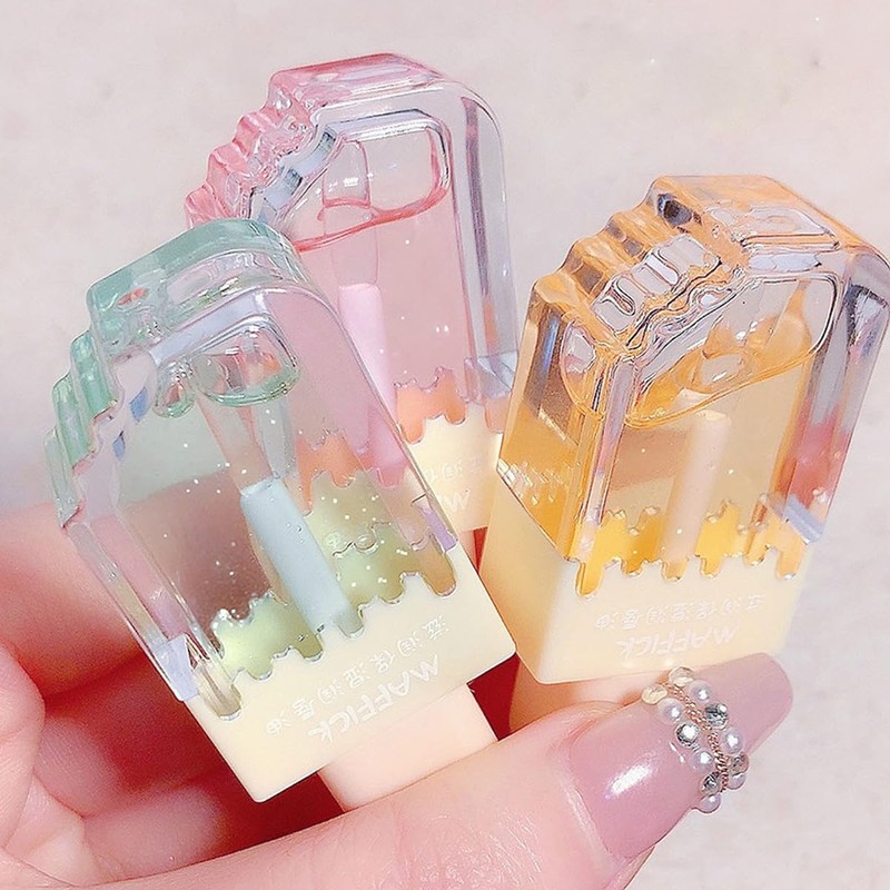 Pack of 3 Clear Lip Gloss Moisturising Lip Gloss Clear