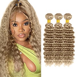 50g 1LX #22 Deep Wave Hair Extensions 16 18 20