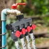 Heavy Duty Water Faucet Hose Splitter Valve Garden Water Connector