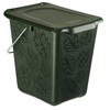 Rotho Greenline compost bin 7 l, plastic (PP), green, 7