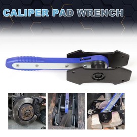 PIT66 Ratcheting Brake Piston Spreader Wrench Caliper Pad Install Tool Press Ratchet Blue