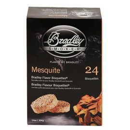 Bradley Smoker BTMQ24 BTMQ24-Flavor Bisquetttes-Mesquite 24Pk