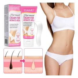 Crema Depiladora Suave Con La Piel Areas Intimas Sin Dolor