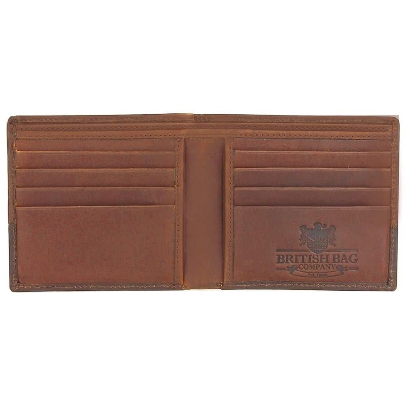 British Bag Co Mens Navigator Range Wallet Blue (Navy)