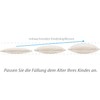 franknatur Children's Pillow with Tencel Cushion 40 x 60 cm