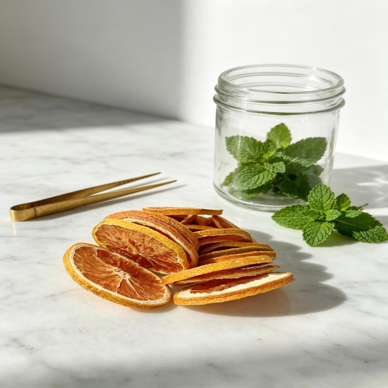 Dried Orange Slices,3.53oz /100g Sugar Free Natural Fruit for Cocktails,Christmas