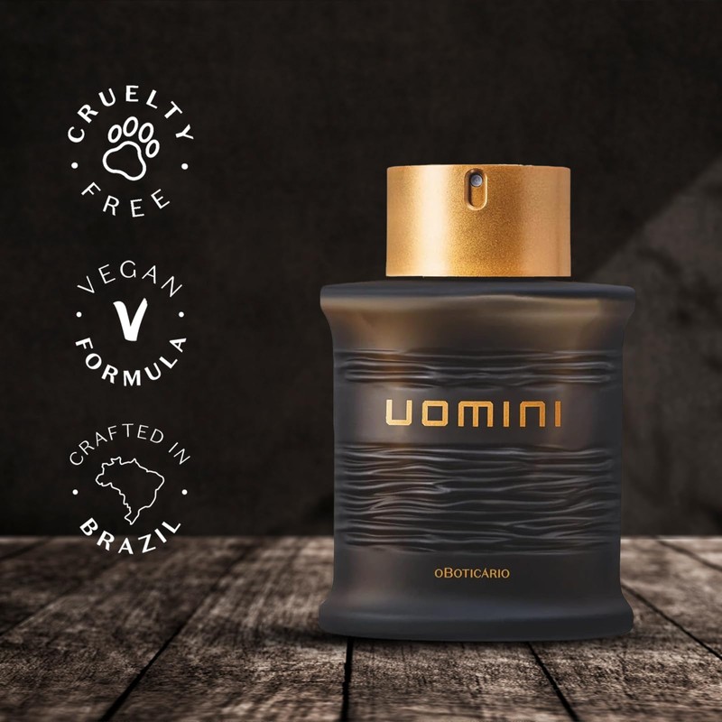 O Boticario UOMINI Cologne for Men, Long Lasting Premium Cologne