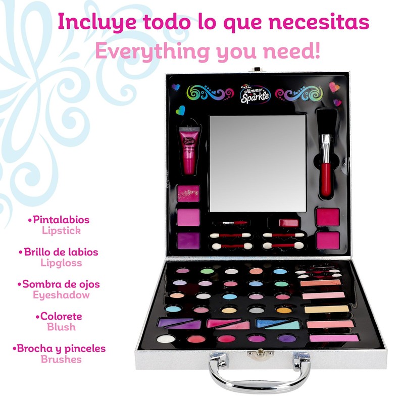 SHIMMER 'N SPARKLE - Valigetta trucco per ragazze, Studio di