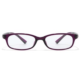 HASFOX Rectangle Eyewear Frames Clear Lens Bayonetta Fake Glasses Retro Fashion Office-Siren Aesthetic Y2K Style E22512