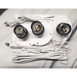 Empire/ General Foam ETC Blow Mold Light Kit 3 W/8 ft Light Cords  Plates  General Foam Empire Sale.